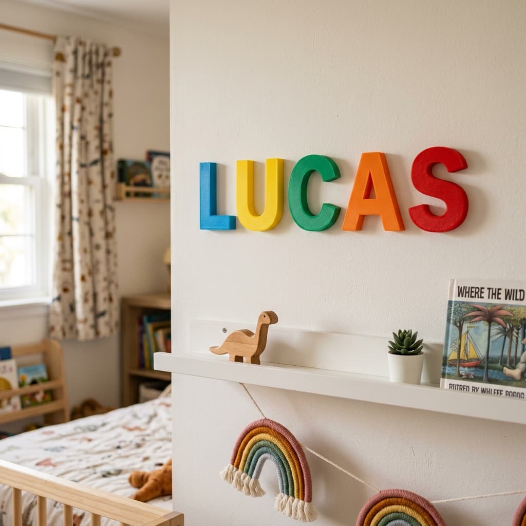 Trevia Letter Bedroom